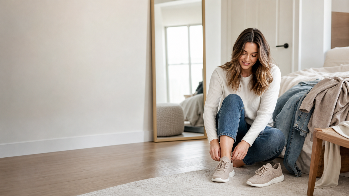 How to Build a Simple Everyday Outfit Around Comfortable Shoes