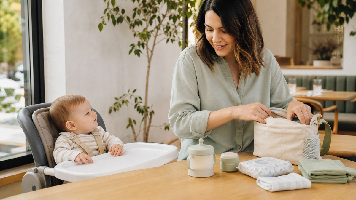 What Should You Pack for Eating Out With a Baby