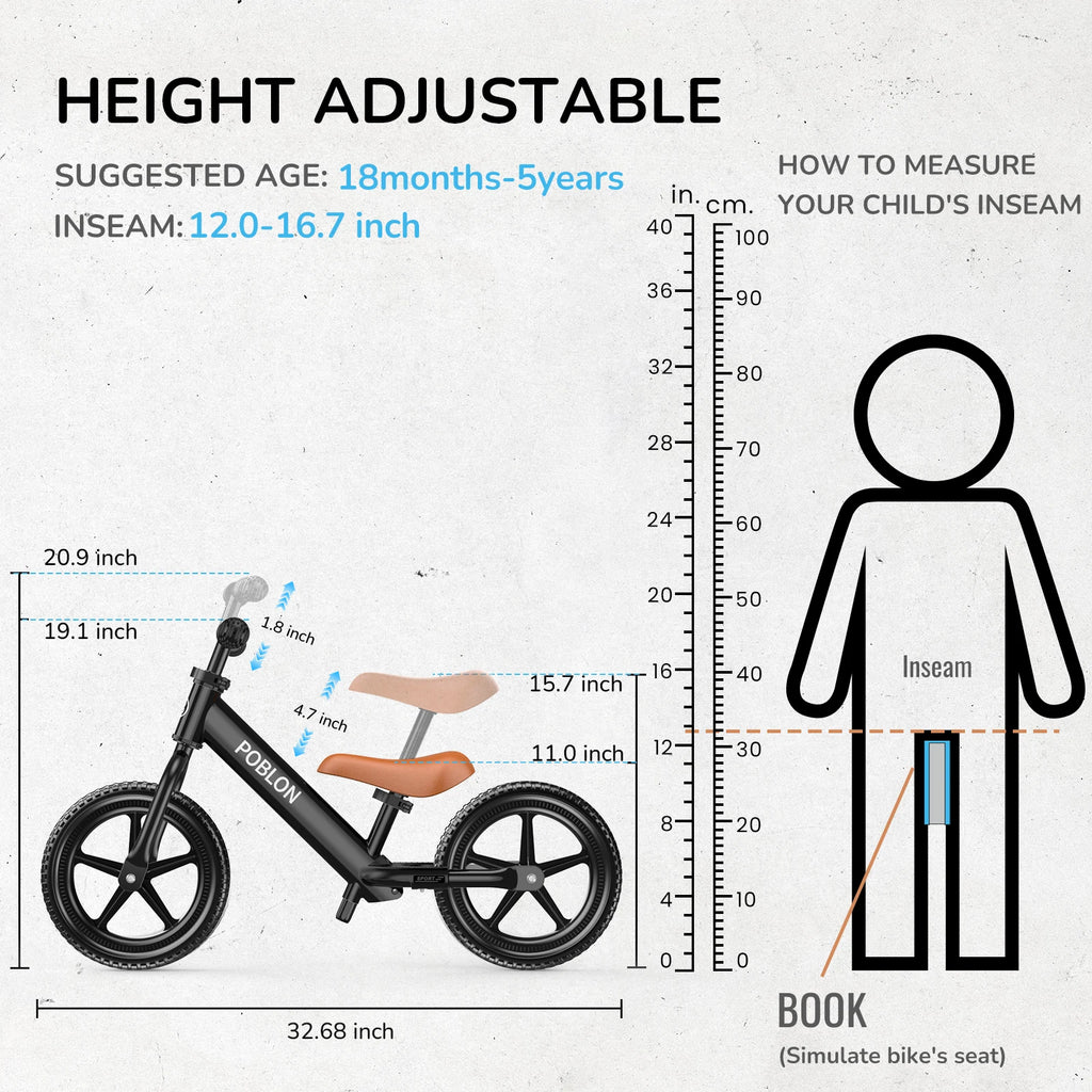 Baby & Toddler 2-in-1 Wooden Trike & Balance Bike - Detail View 4