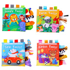 Soft Touch Early Discovery Farm Animal Cloth Activity Book - Hero Product View