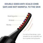 Electric Heated Eyelash Curler with Thermal Silicone Comb - AmaraKin Nursery & Family Essentials (Photo 6)