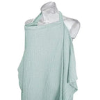 Nursing Cover Breathable Cotton Muslin, Breastfeeding Privacy Apron