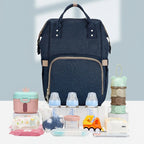 Multi-Pocket Insulated Baby Nappy Bag Backpack - Lifestyle & In-Use Detail