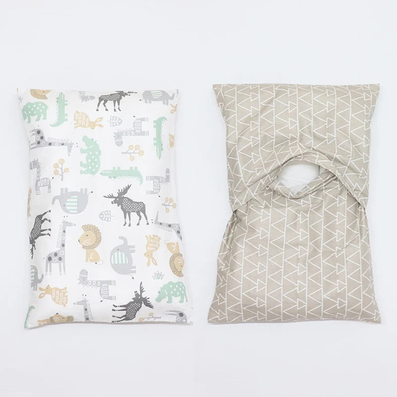 Breathable 100% Cotton Soft Baby Envelope Pillowcase 30x50cm - AmaraKin Nursery & Family Essentials (Photo 4)