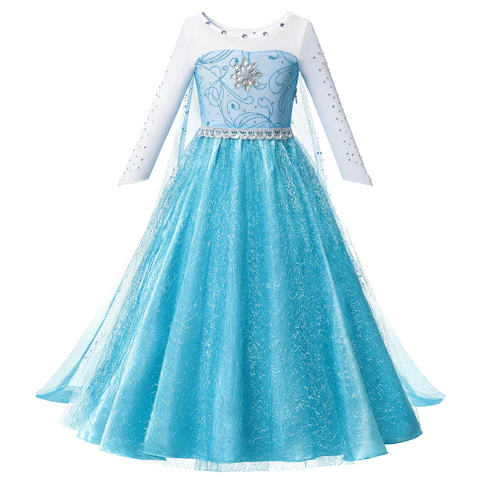 Girls Princess Costume Dress, Kids Character Fancy Dress