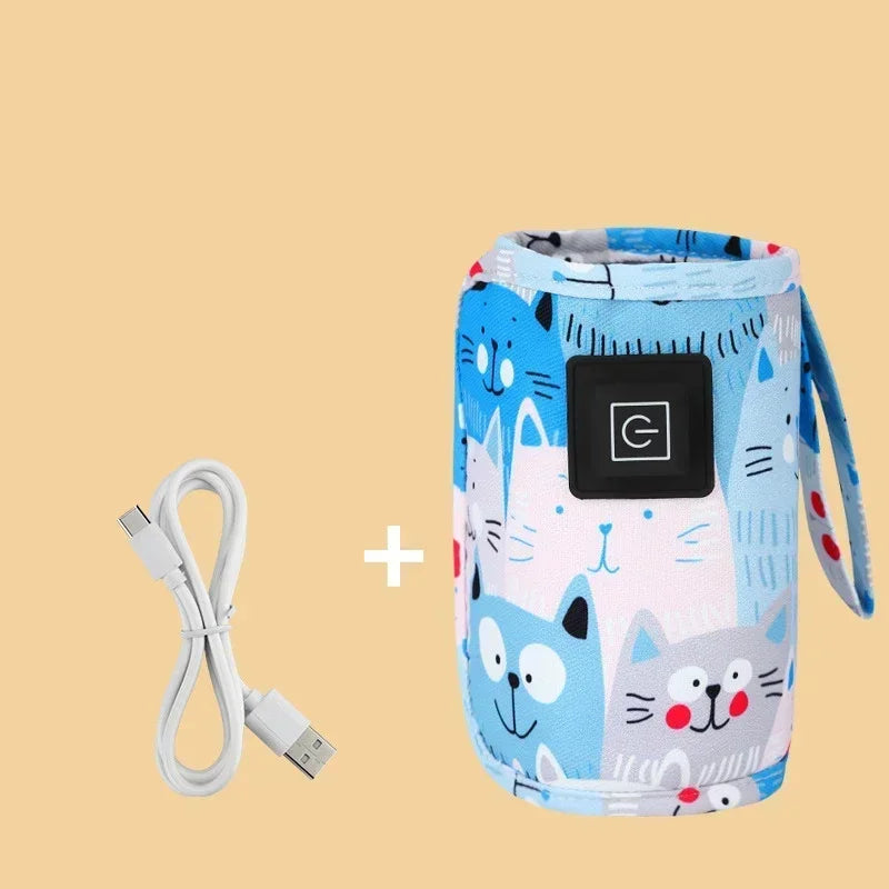 Portable USB Instant Baby Bottle Warmer & Temperature Keeper - AmaraKin Nursery & Family Essentials (Photo 9)