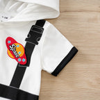 Baby Astronaut Romper 100% Cotton, Short-Sleeve 0-18 Months