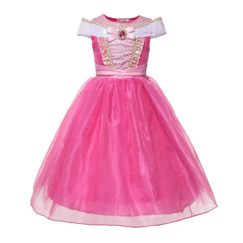 Girls Princess Costume Dress, Kids Character Fancy Dress