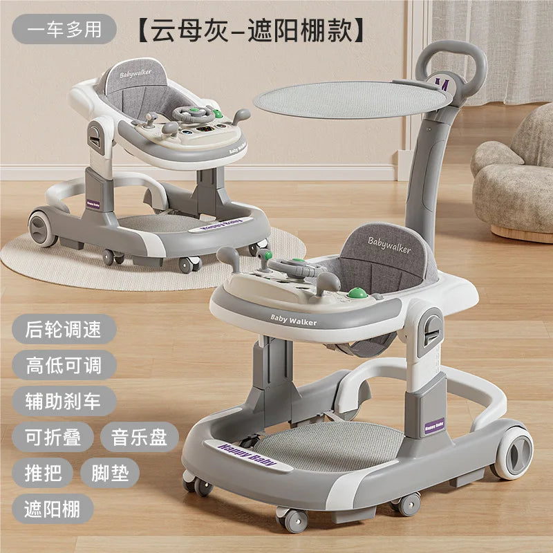 Ergonomic Sit-to-Stand Musical Activity Baby Walker - Detail View 12