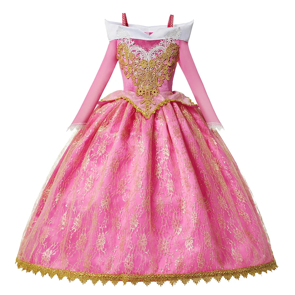 Girls Princess Costume Dress, Kids Character Fancy Dress