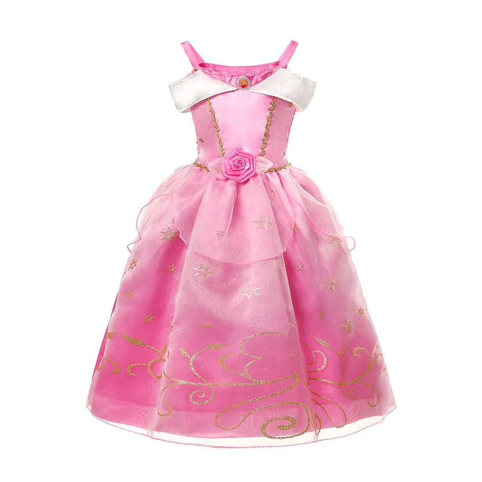 Girls Princess Costume Dress, Kids Character Fancy Dress