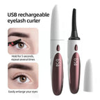 Electric Heated Eyelash Curler with Thermal Silicone Comb - AmaraKin Nursery & Family Essentials (Photo 5)