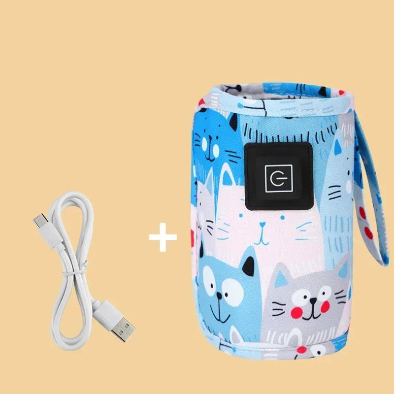 Portable USB Instant Baby Bottle Warmer & Temperature Keeper - AmaraKin Nursery & Family Essentials (Photo 4)