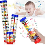 Sensory Rainmaker Rattle & Auditory Tube - Lifestyle & In-Use Detail