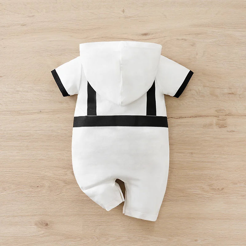 Baby Astronaut Romper 100% Cotton, Short-Sleeve 0-18 Months