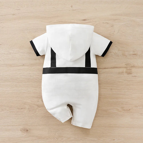 Baby Astronaut Romper 100% Cotton, Short-Sleeve 0-18 Months