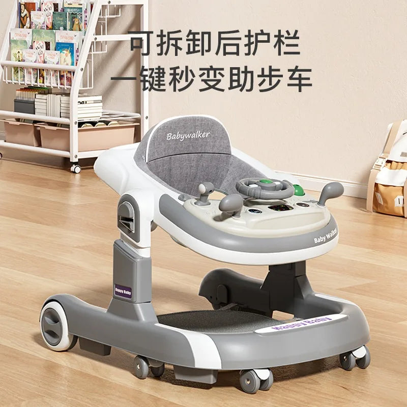 Ergonomic Sit-to-Stand Musical Activity Baby Walker - Lifestyle & In-Use Detail