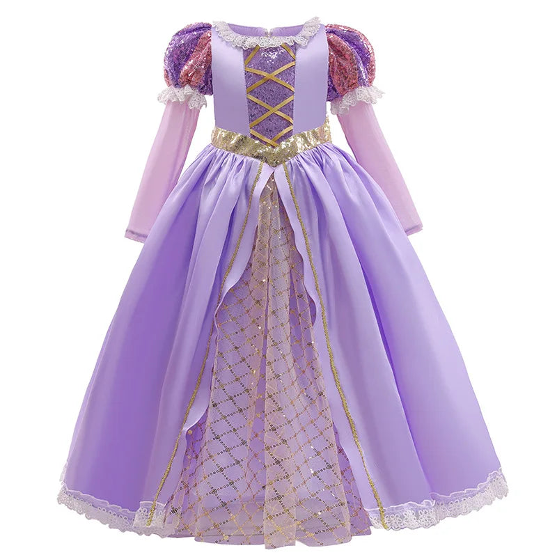 Girls Princess Costume Dress, Kids Character Fancy Dress
