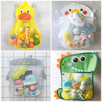 Hanging Quick-Dry Bath Toy Organizer & Rinse Basket - Hero Product View