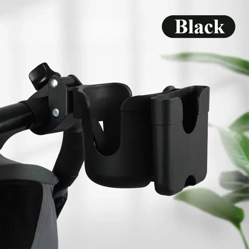 2-in-1 Stroller Handlebar Cup Holder & 360° Phone Mount Clamp - AmaraKin Nursery & Family Essentials (Photo 7)