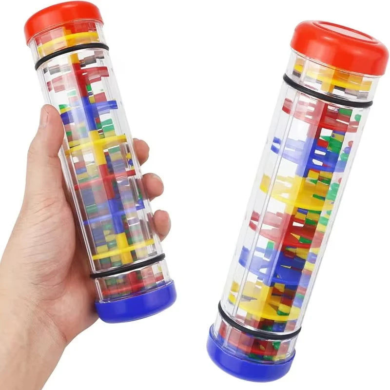 Sensory Rainmaker Rattle & Auditory Tube - Detail View 4