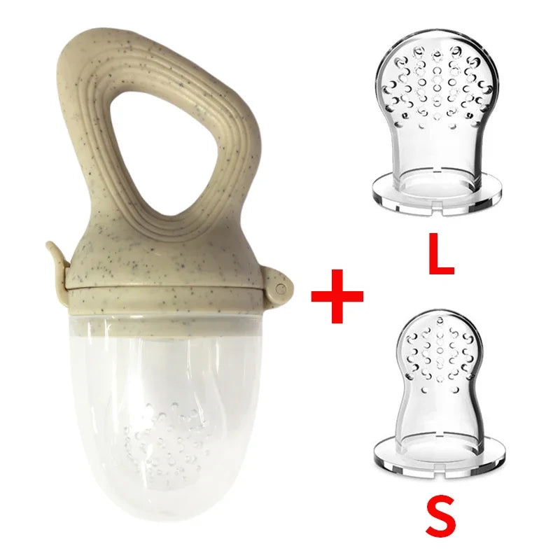 Silicone Infant Teething Fruit Feeder with Rotary Push Mechanism - AmaraKin Nursery & Family Essentials (Photo 9)