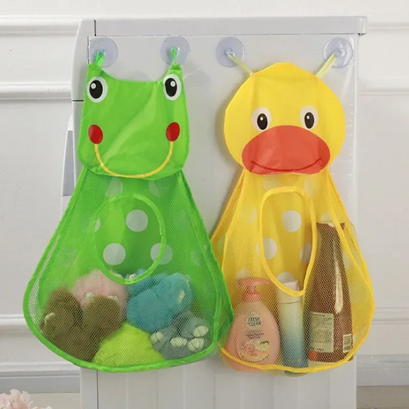 Hanging Quick-Dry Bath Toy Organizer & Rinse Basket - Detail View 3