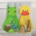 Hanging Quick-Dry Bath Toy Organizer & Rinse Basket - Detail View 3