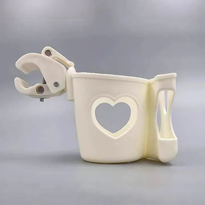 2-in-1 Stroller Handlebar Cup Holder & 360° Phone Mount Clamp - AmaraKin Nursery & Family Essentials (Photo 8)