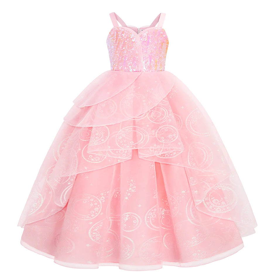 Girls Princess Costume Dress, Kids Character Fancy Dress