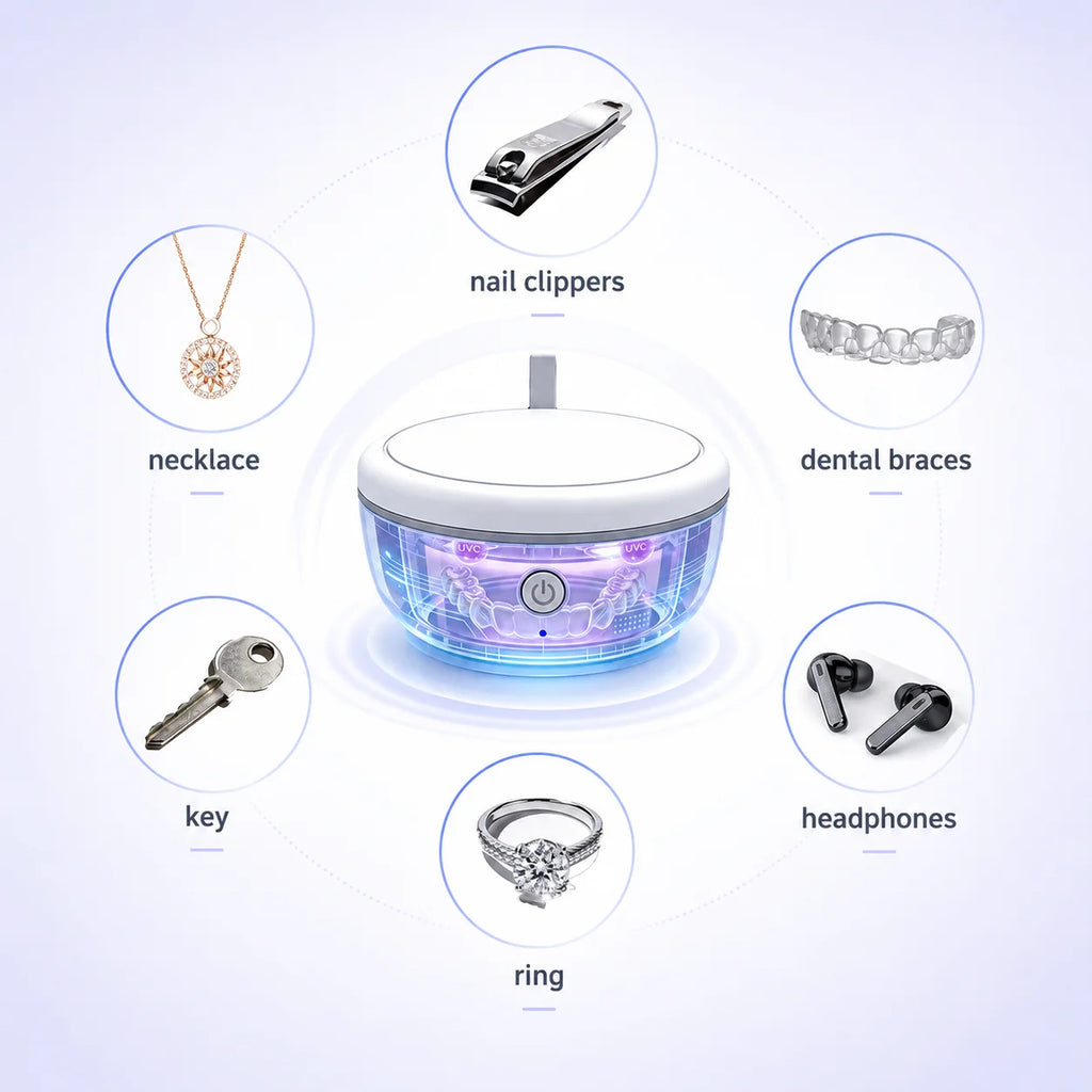 Portable UV-C LED Pacifier & Teether Quick-Steriliser Case - Detail View 6