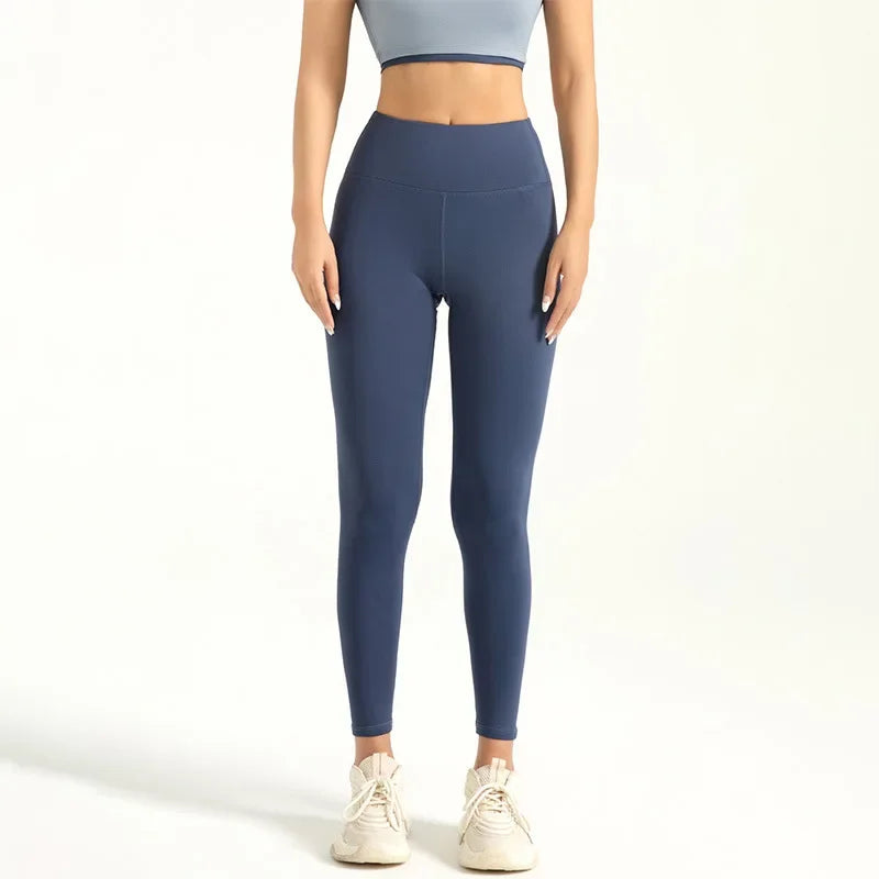 Women's High-Waist Yoga Leggings – Soft Stretch, Breathable, 16 Colours, Sizes S-XXXL