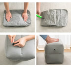Inflatable Toddler Airplane & Car Footrest Bed with Hand Pump - AmaraKin Nursery & Family Essentials (Photo 4)