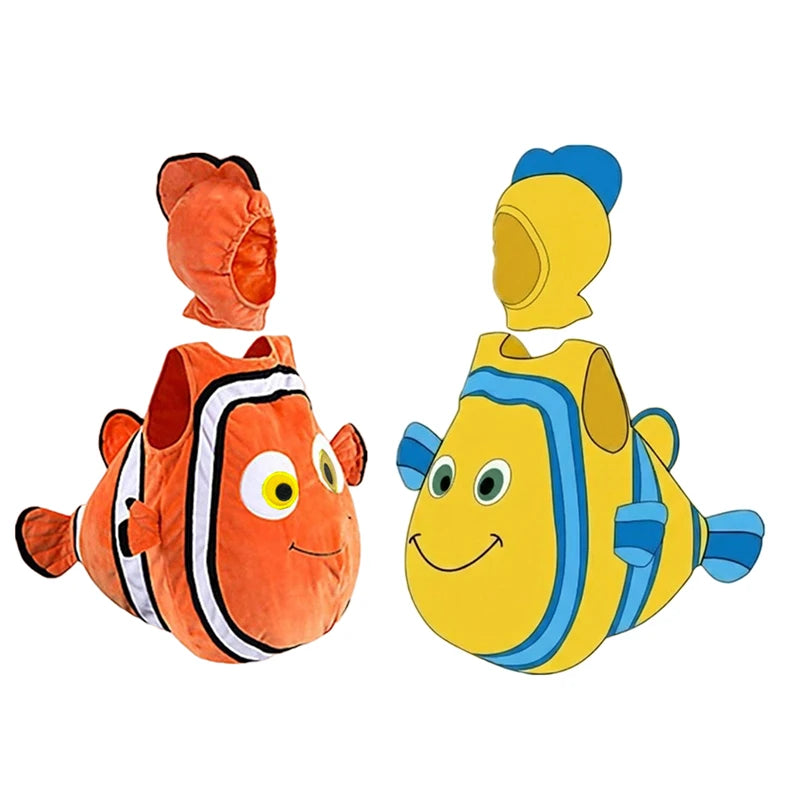 Toddler Clownfish Costume, Kids Dress-Up Role Play Outfit