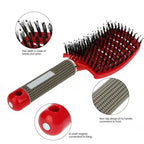 Bamboo Baby Hair Brush with Scalp Massage Bristles - image 5