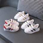 Kids Sneakers White Non-Slip, Breathable Casual Shoes Boys Girls