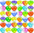 Mini Pop Fidget Keychain Toys, 20-Pack Sensory Toys for Kids