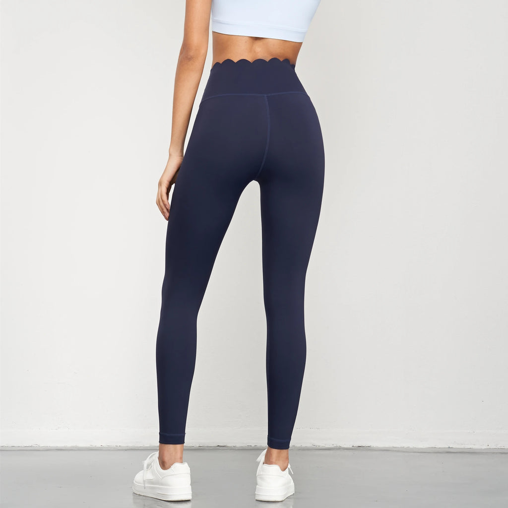 Women's High-Waist Scrunch Seamless Leggings – Gym & Everyday, 5 Colours, UK Sizes 4-10