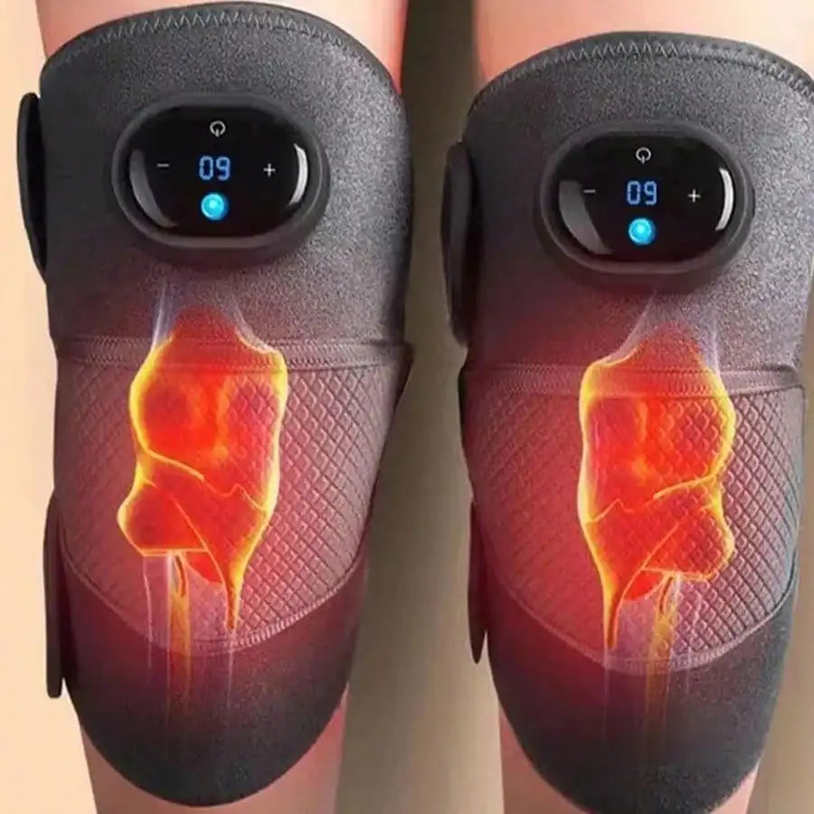 Cordless Heated Vibration Knee & Joint Massager Wrap - AmaraKin Nursery & Family Essentials (Photo 3)