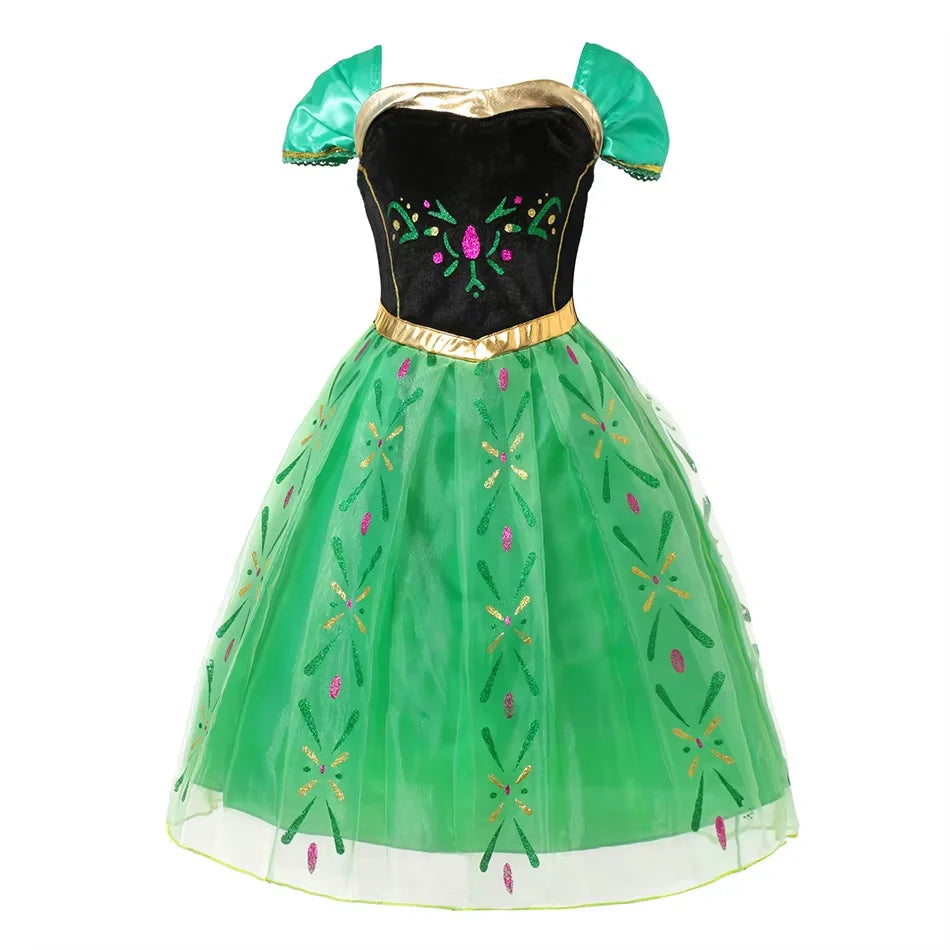Girls Princess Costume Dress, Kids Character Fancy Dress