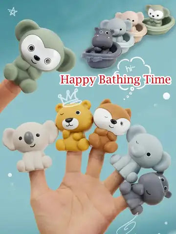Silicone Baby Bath Brush Set (2 Pack) - image 4