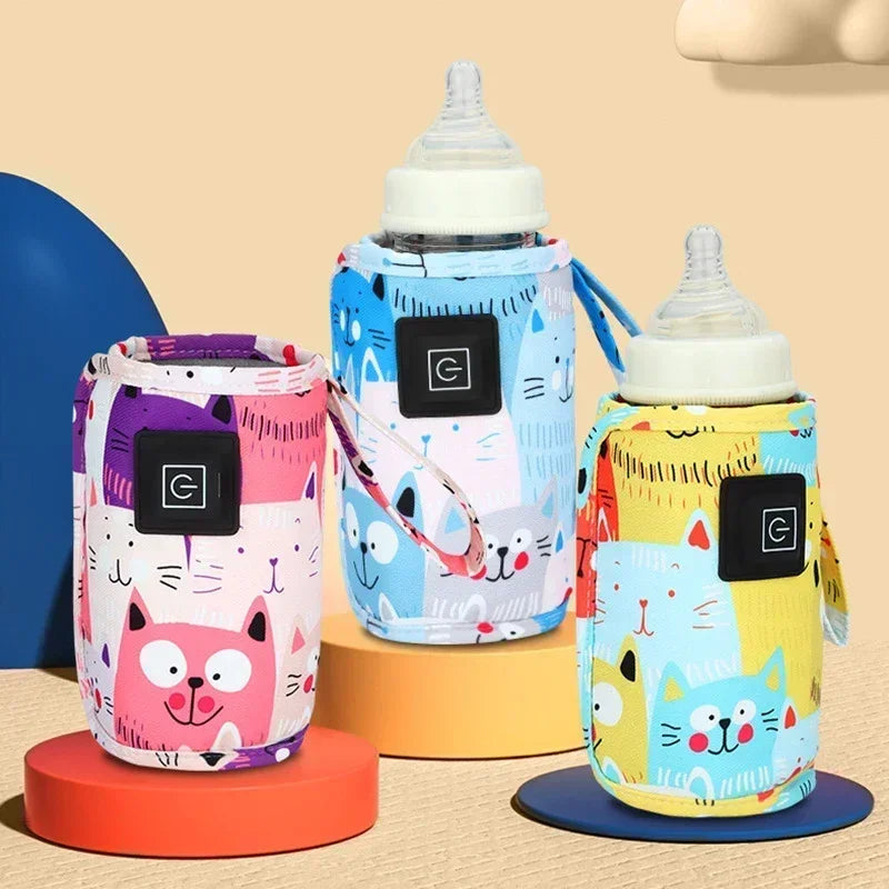 Portable USB Instant Baby Bottle Warmer & Temperature Keeper - AmaraKin Nursery & Family Essentials (Photo 2)