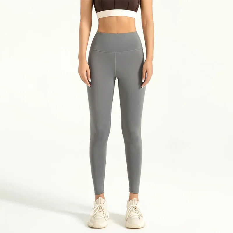 Women's High-Waist Yoga Leggings – Soft Stretch, Breathable, 16 Colours, Sizes S-XXXL