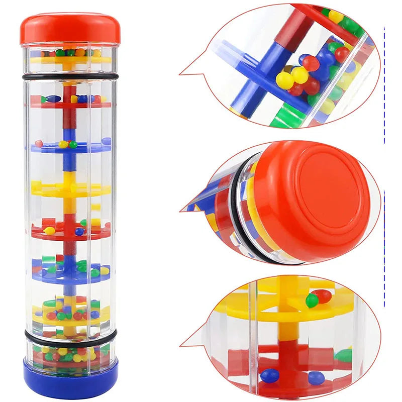 Sensory Rainmaker Rattle & Auditory Tube - Detail View 5