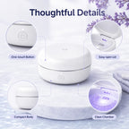 Portable UV-C LED Pacifier & Teether Quick-Steriliser Case - Detail View 3