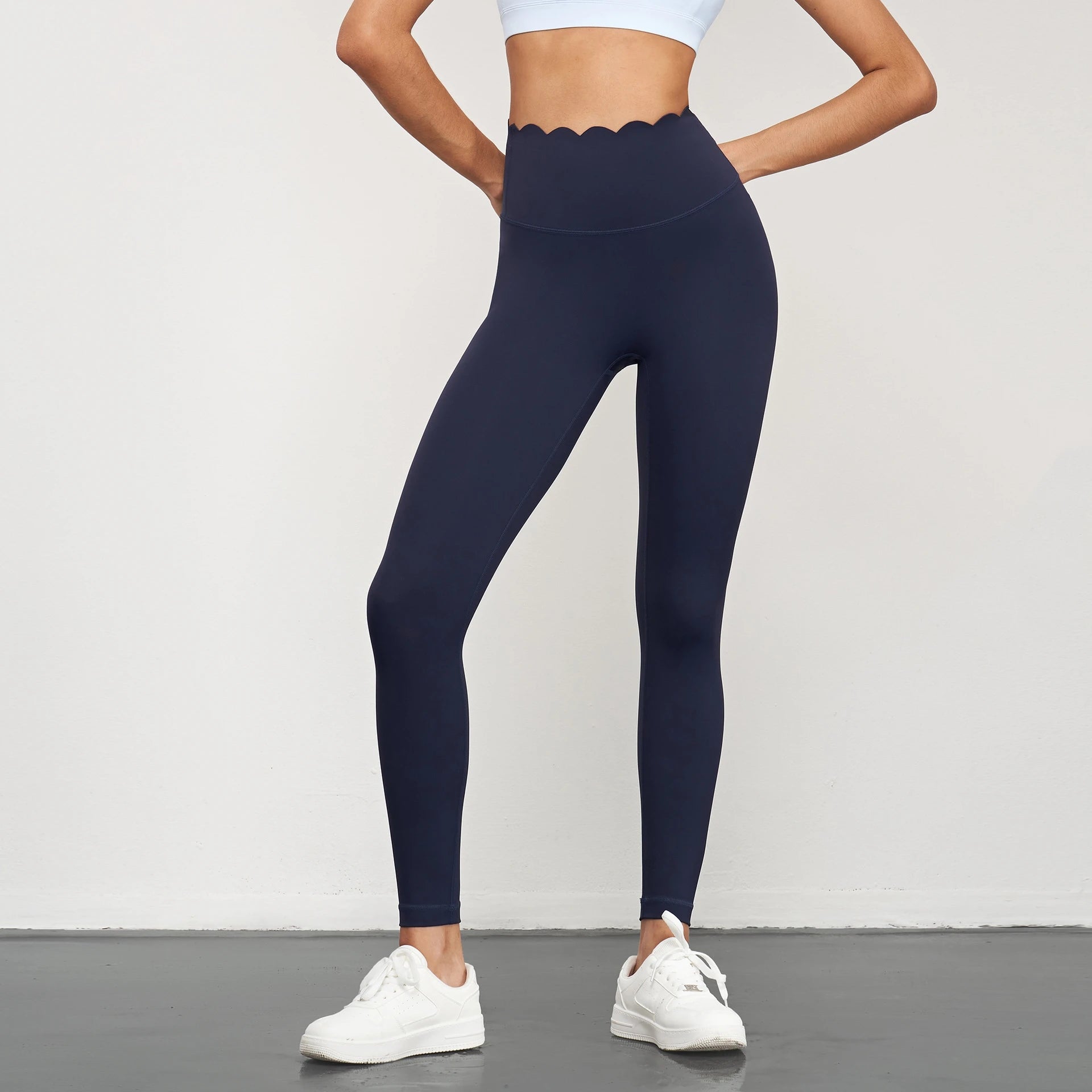 Women's High-Waist Scrunch Seamless Leggings – Gym & Everyday, 5 Colours, UK Sizes 4-10