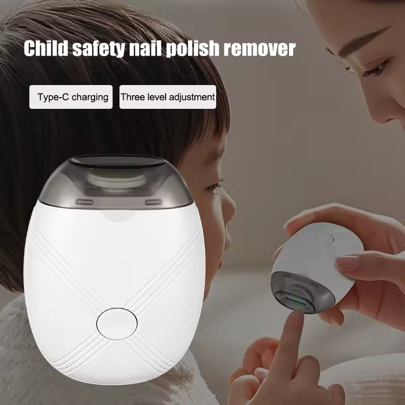 Electric Baby Nail Trimmer with Built-In Light