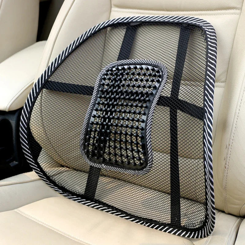 Ergonomic Honeycomb Lumbar Support Back Cushion for Chairs & Cars - AmaraKin Nursery & Family Essentials (Photo 2)