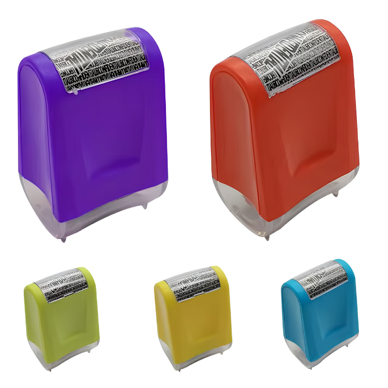 Confidential info roller stamp for post and paperwork privacy - photo 6