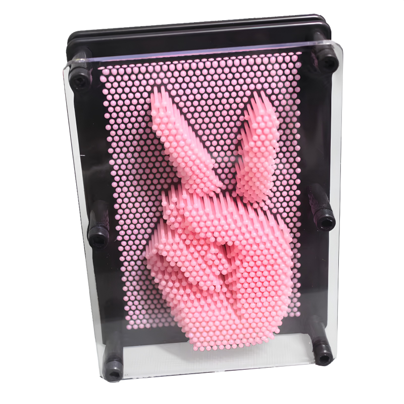 3D pin art hand mould sensory fidget toy - photo 1